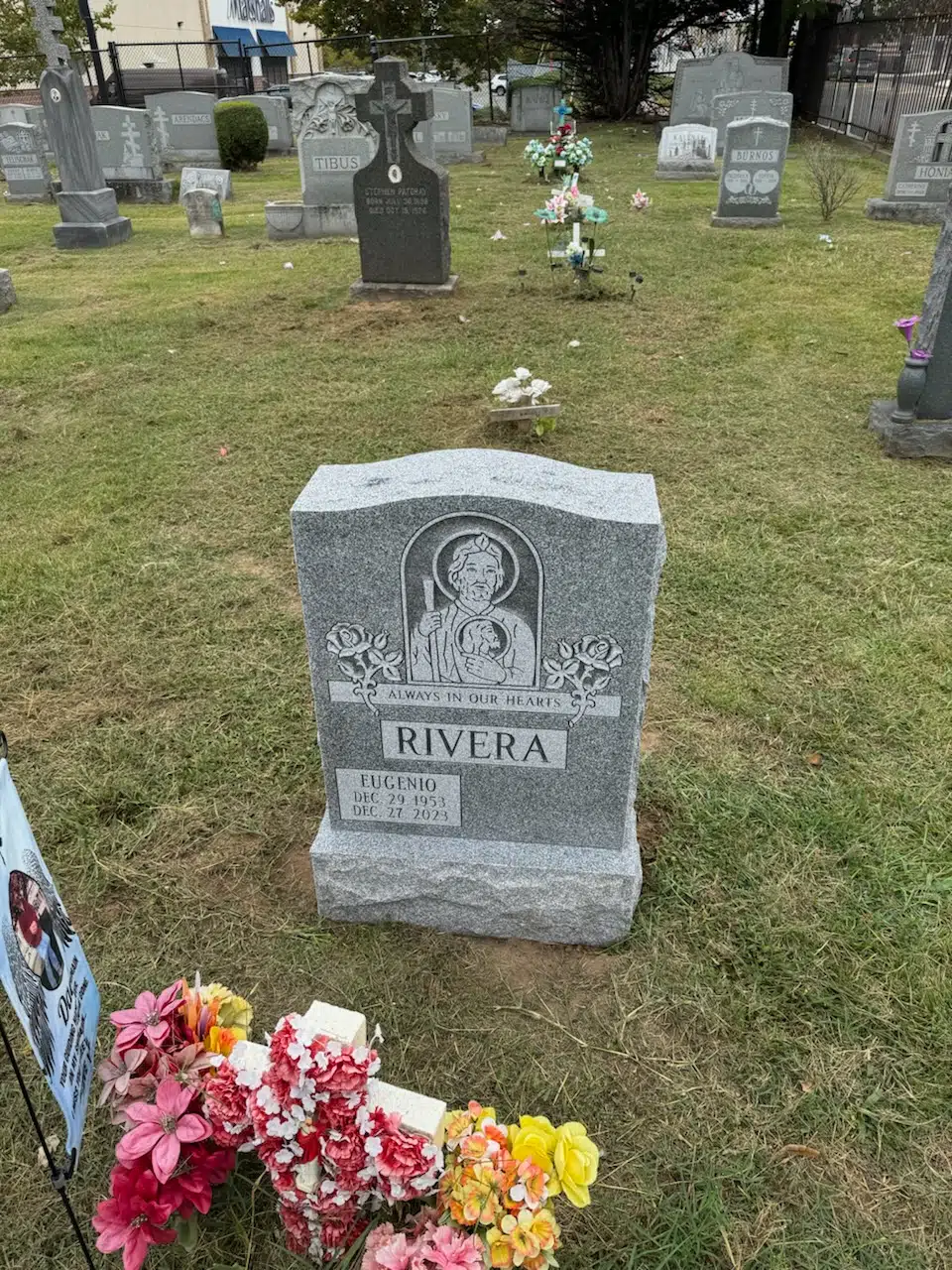 Granite Headstone (local) hand-carved by NJ Headstone Store in NJ — image 5
