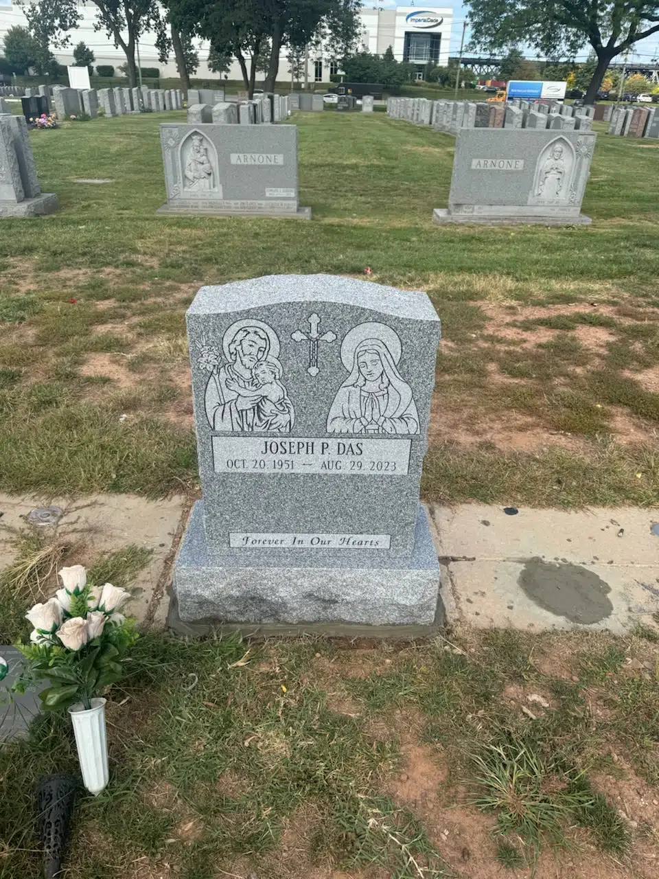 Granite Headstone (local) hand-carved by NJ Headstone Store in NJ — image 8